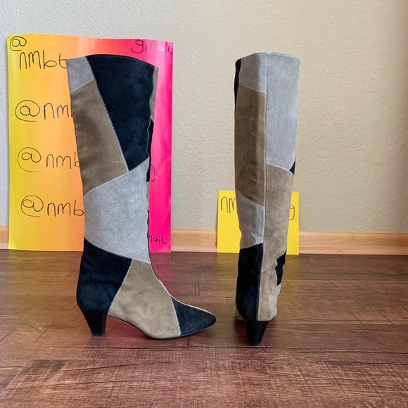 Isabel Marant Etoile 8M(38) patch multicolor boots - Picture 10 of 16